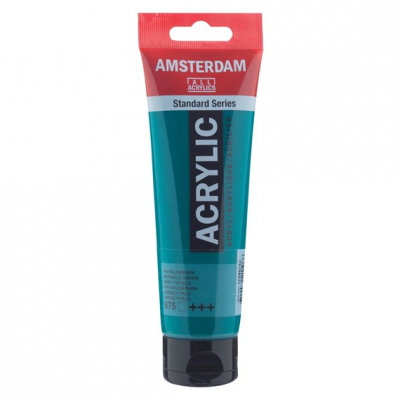 Amsterdam • Acrylverf Tube 120 ml Phtalogroen 675 - Transparant +++ (17096752)