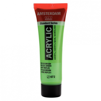 Amsterdam • Acrylverf Tube 20 ml Reflexgroen 672 (17046720)