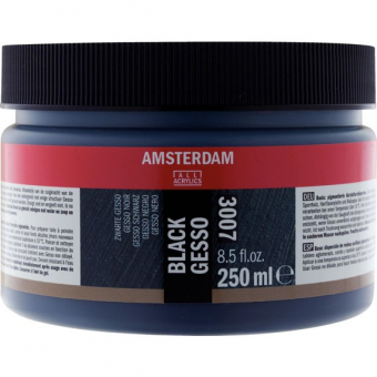 Amsterdam • Gesso Zwart 3007 pot 250 ml (24173007)