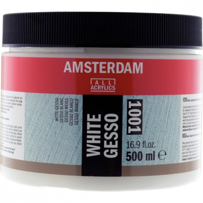 Amsterdam • Gesso Wit pot 500 ml (24183001)