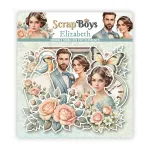 ScrapBoys Elizabeth Double Sided Die Cut Elements (47pcs) (SB-ELIZ-12)