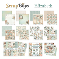 ScrapBoys Elizabeth Double Sided Die Cut Elements (47pcs) (SB-ELIZ-12)