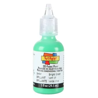 Scribbles • 3D Textielverf Glanzend 29,5ml Fel Groen (54134)