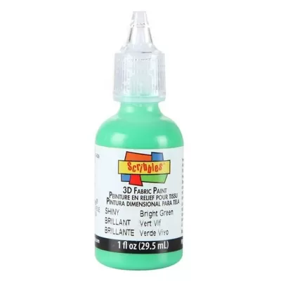 Scribbles • 3D Textielverf Glanzend 29,5ml Fel Groen (54134)