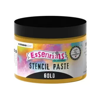 Art By Marlene Gold Metallic Essentials Stencil Paste (ABM-ES-PASTE03)