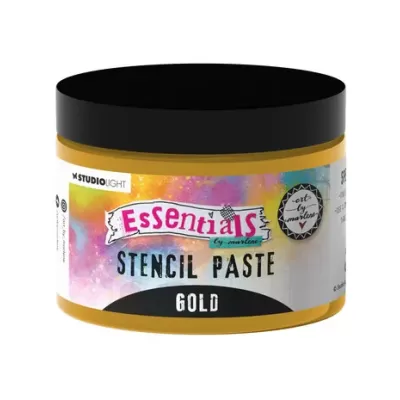 Art By Marlene Gold Metallic Essentials Stencil Paste (ABM-ES-PASTE03)