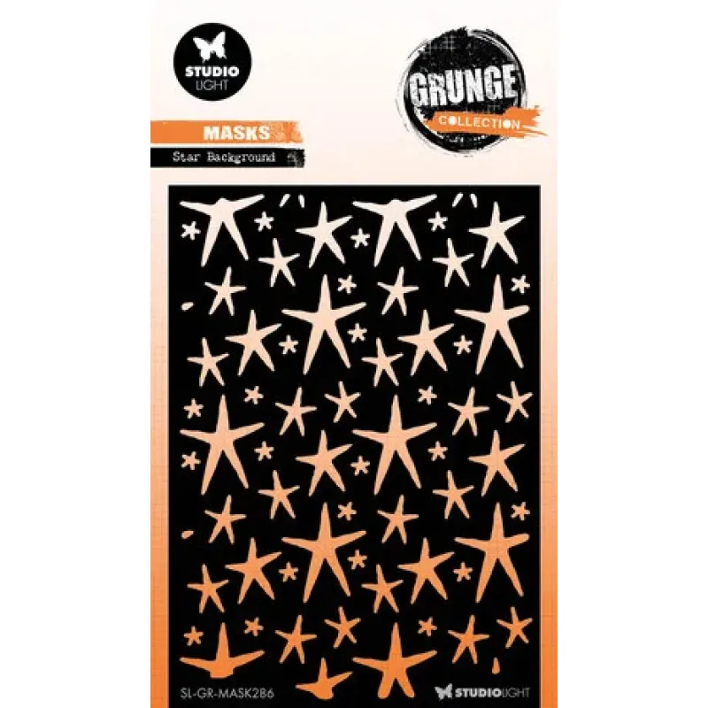 Studio Light Star Background Grunge Mask (SL-GR-MASK286)