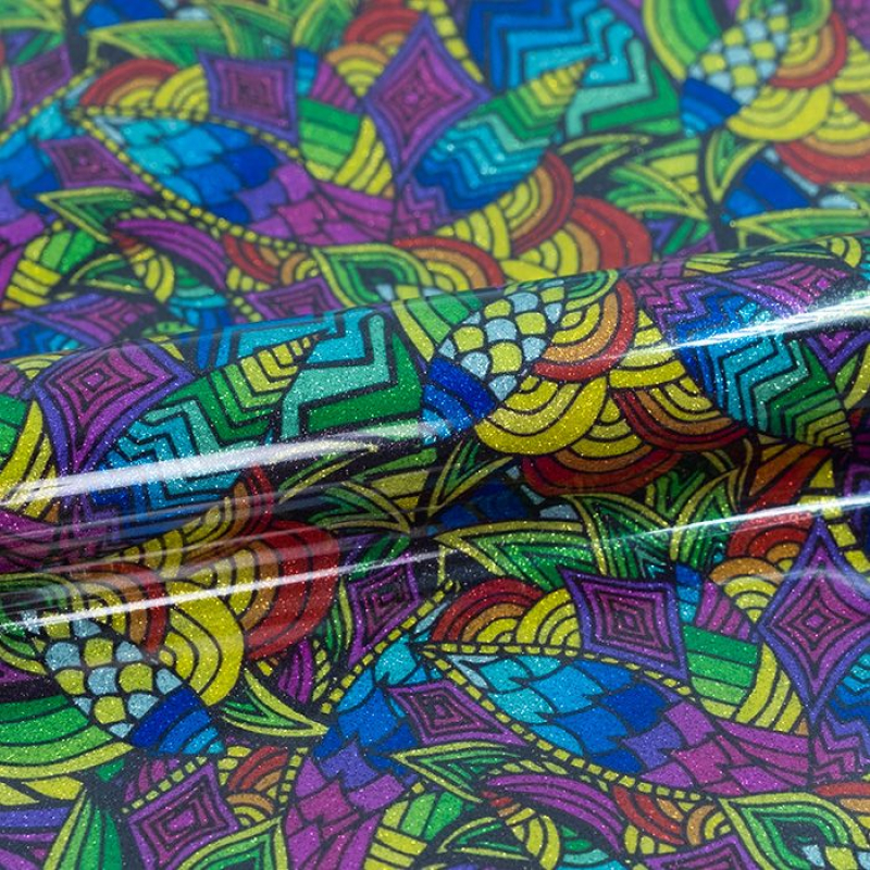 Siser Easy Patterns plus - Glitter Tropical Rainbow (easy patterns)