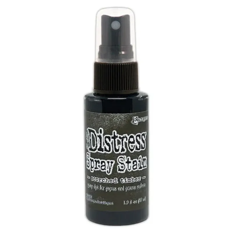 Tim Holtz Tim Holtz Ranger Distress Spray Stain Scorched Timber 1.9 fl oz (TSS83498)