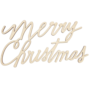 Rico-Design Wooden lettering "Merry Christmas", magnetic (700562)