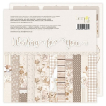 LemonCraft Waiting for You 12x12 Inch Paper Pad (LEM-WAITING-01)