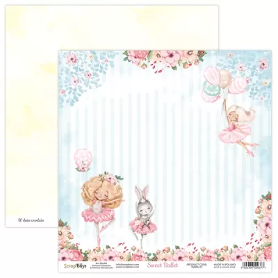 Scrapboys Sweet Ballet losse bladen (SWBA-01)