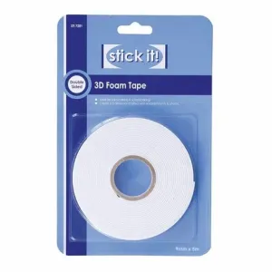 Stick It! 5m 3D Foam Tape (9mm) (STI 7201)