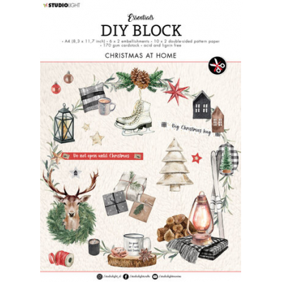 Studio Light Christmas At Home DIY Block (SL-ES-DCB50)