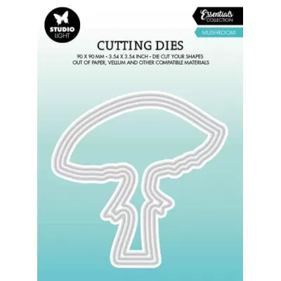 Studio Light Mushroom Essentials Cutting Dies (SL-ES-CD575)