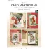 Studio Light Vintage Christmas A4 Card Making Pad (SL-ES-CMP10)