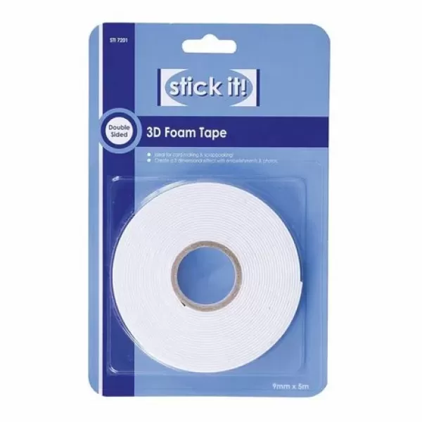 Stick It! 5m 3D Foam Tape (9mm) (STI 7201)