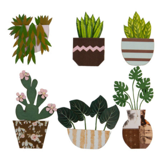 Prima Marketing Golden Desert Cactus Stickers (650858)