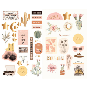 Prima Marketing Golden Desert Chipboard (645755)