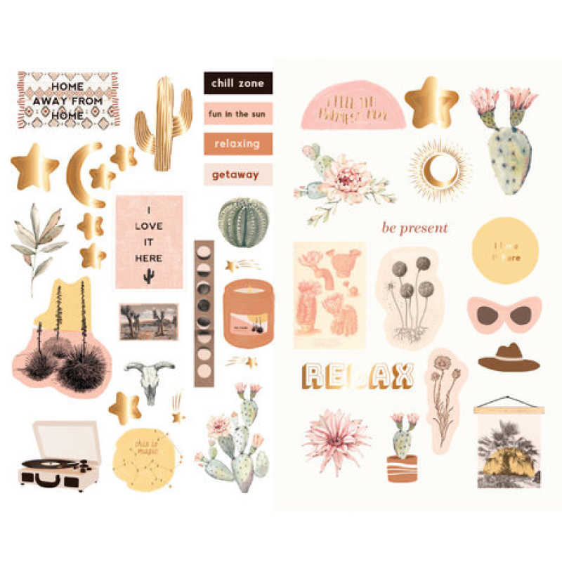 Prima Marketing Golden Desert Chipboard (645755)