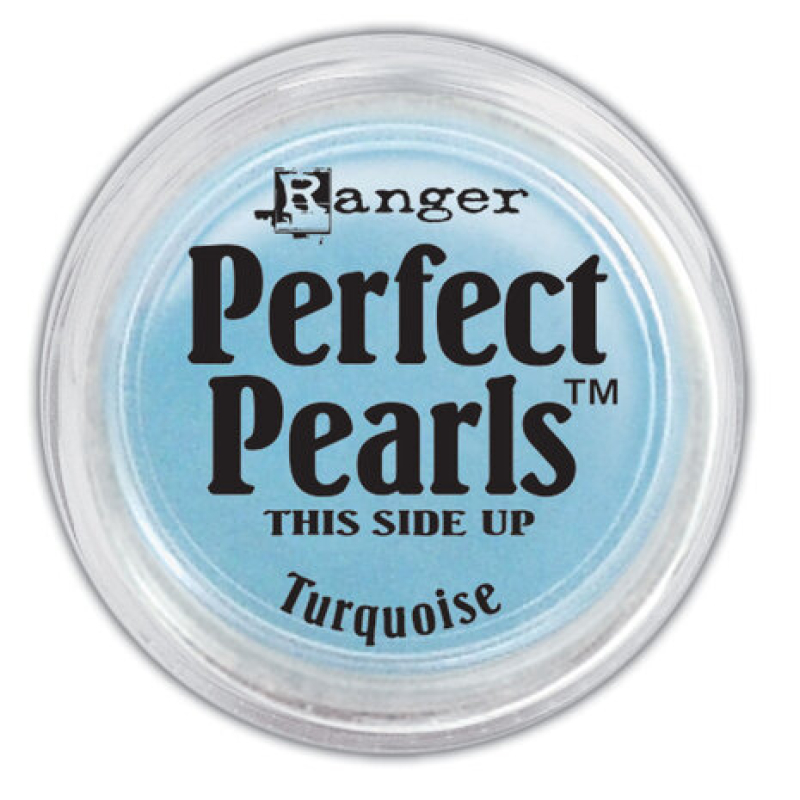 Tim Holtz Ranger Perfect Pearls Pigment Turquoise 0.25 oz (PPP17837)