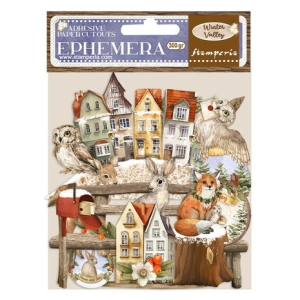 Stamperia Winter Valley Ephemera (45pcs) (DFLCT25)
