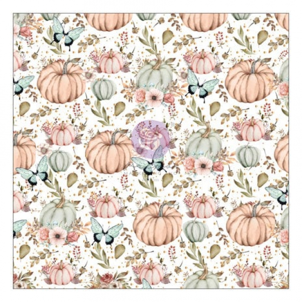 Prima Marketing Hello Pink Autumn 12x12 Inch Vellum Sheet (654504)