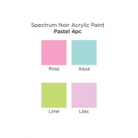 Spectrum Noir Acrylic Paint Markers Pastel (4pcs) (SN-ACPM-PAS4)