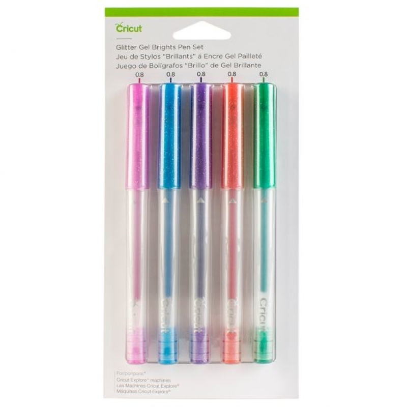 Cricut Glitter Gel Pen Set Brights (2004026)