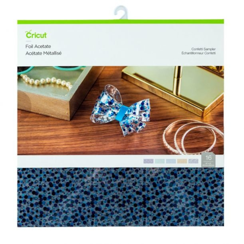 Cricut Confetti 12x12 Inch Foil Acetate Sampler (2006308)