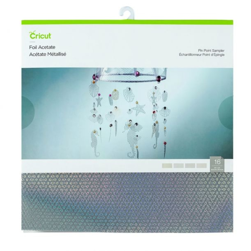 Cricut Pinpoint 12x12 Inch Foil Acetate Sampler (2006311)
