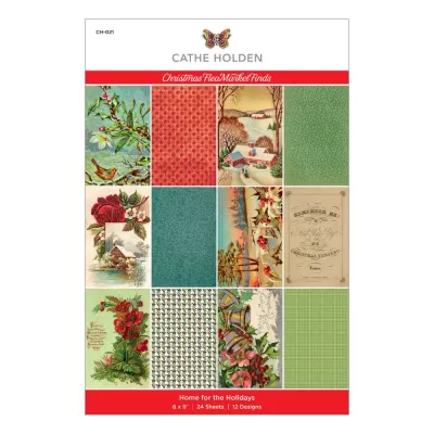 Spellbinders Home for the Holidays 6x9 Inch Paper Pad (CH-021)