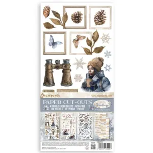 Stamperia Create Happiness Dewdrops 6x12 Inch Paper Cut-outs (4pcs) (SBBCT06)