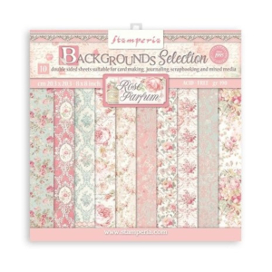 Stamperia House of Roses 8x8 Inch Paper Pack (SBBS08)