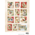 Studio Light Vintage Christmas A4 Card Making Pad (SL-ES-CMP10)