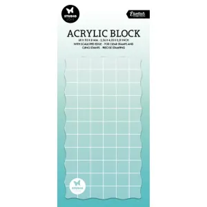 Studio Light Acrylic Stamp Block 60x110mm ( (SL-ES-ASB08)