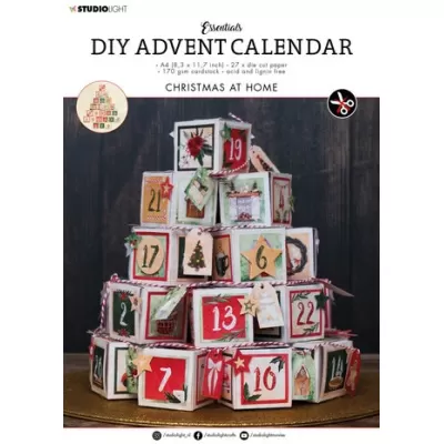 Studio Light Christmas at Home DIY Advent Calendar (SL-ES-DCB28)