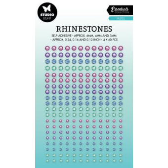 Studio Light Rhinestones Self-adhesive Pastel (SL-ES-RS04)