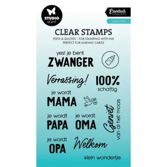 Studio Light Geboorte Essentials Clear Stamp (SL-ES-STAMP645)