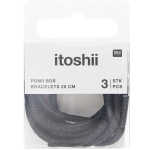 Rico Design itoshii - Bracelet set, glittering black (600249)