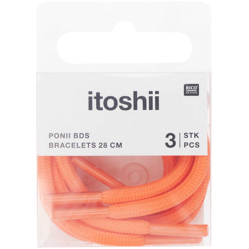 Rico-Design itoshii - Bracelet set, neon red (600255)