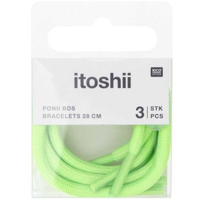 itoshii - Bracelet set, neon green  600256