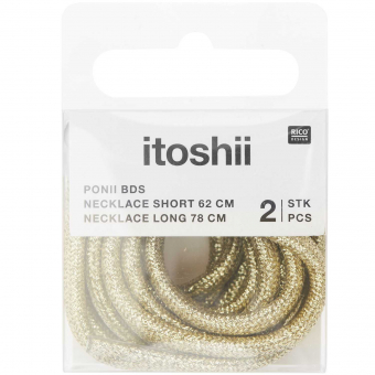 Rico-Design itoshii - Chain set, glittering gold (600258)