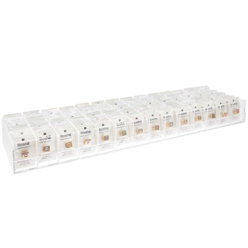 Rico-Design itoshii - letter cubes gold per stuk (600273)