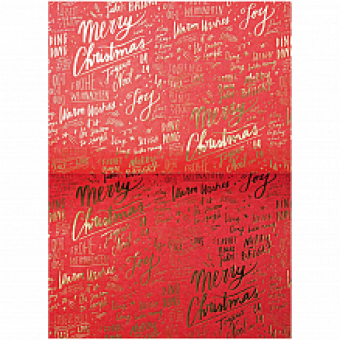 Rico-Design FONTS FSC MIX JOLLY CHRISTMAS Paper patch per stuk (7009.206)