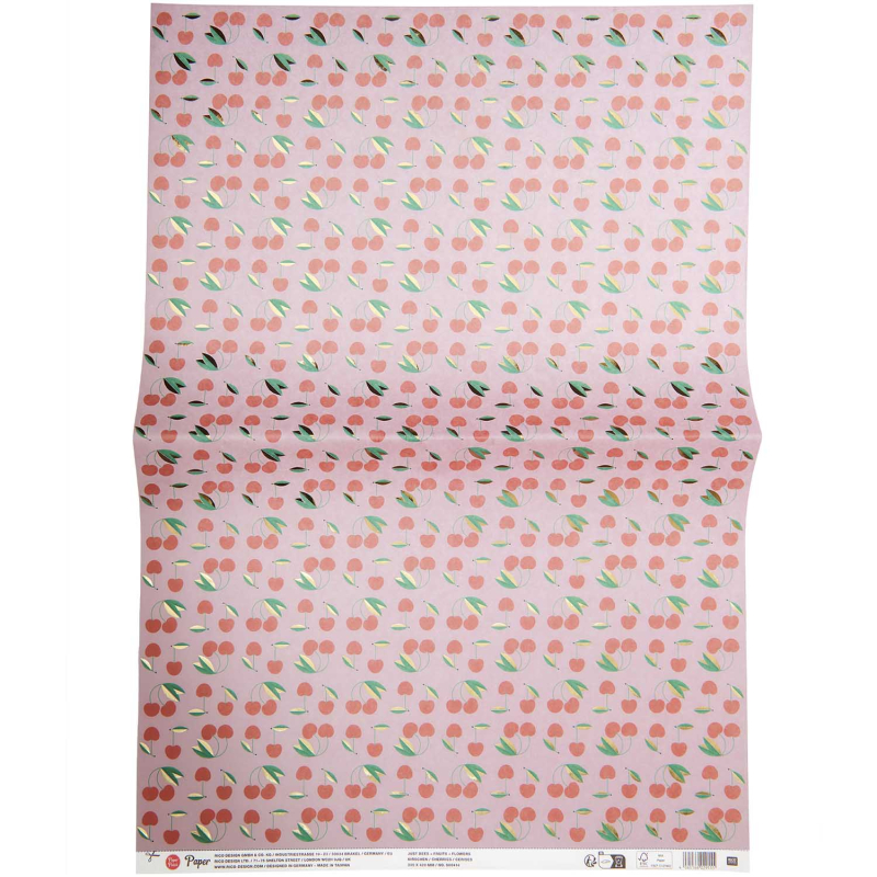 Rico-Design Paper Patch, JBFF Cherries (500414)
