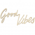 Rico-Design Wooden lettering "Good Vibes", magnetic (700526)