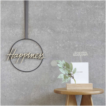 Rico-Design Wooden lettering "Happiness", magnetic (700527)