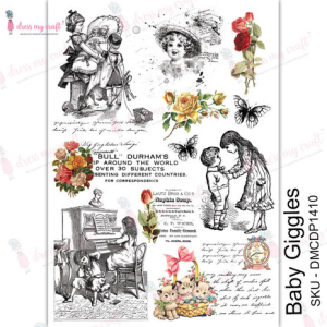 Dress My Craft Transfer Me Baby Giggles (DMCDP1410)