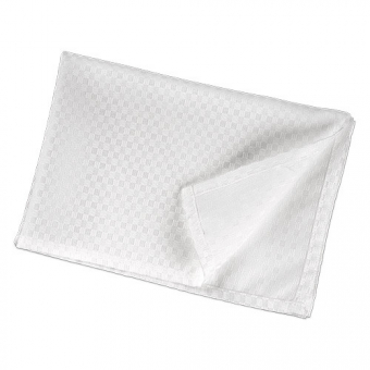 Sublimatie handdoek van katoen met een polyester boord. (BWHD-30-W)